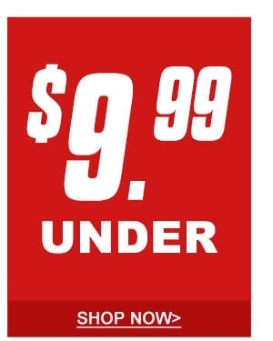 UNDER \\$9.99