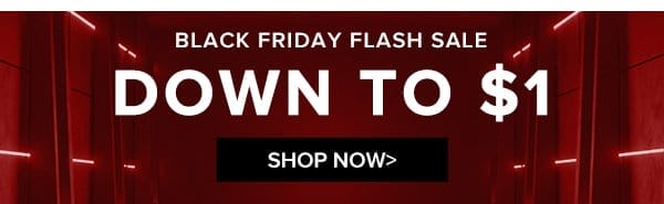 BLACK FRIDAY FLASH SALE DOWN TO \\$1