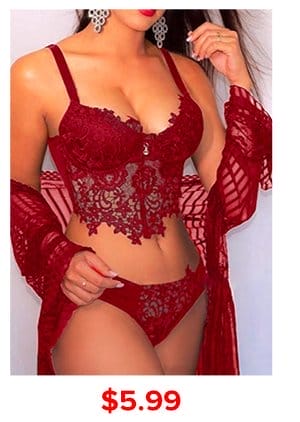 LW SXY See-through Cami Secret Set