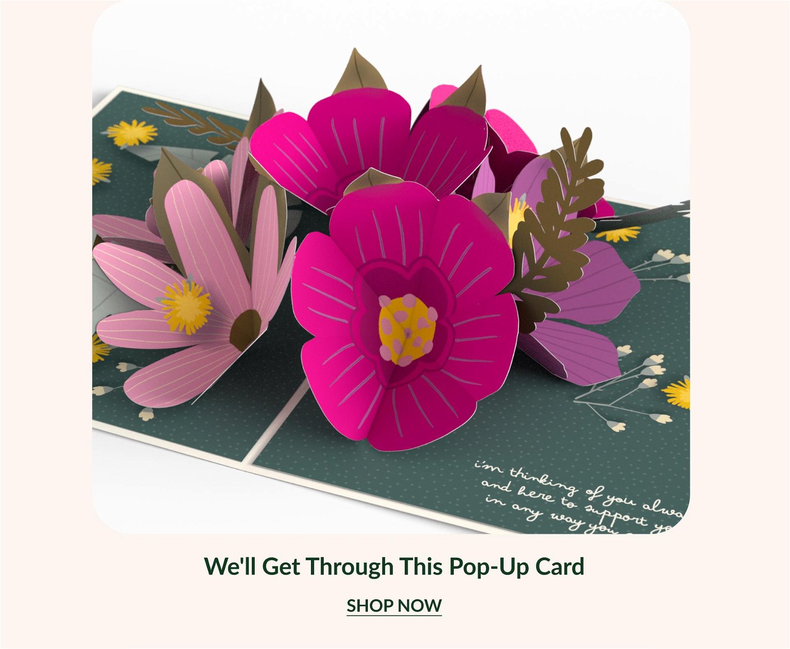 We'll Get Through This Pop-Up Card