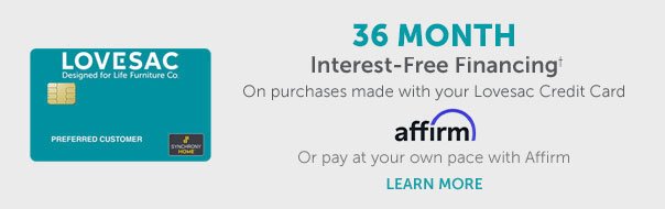36 Months Interest-Free Financing - Apply Now >>