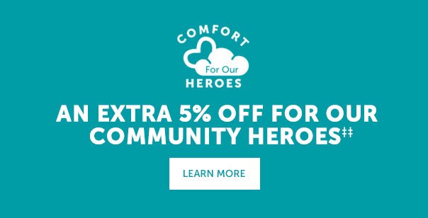 An extra 5% off for our community heroes | LEARN MORE >>