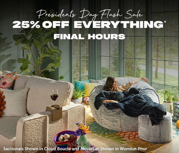 Flash Sale | 25% Off Everything