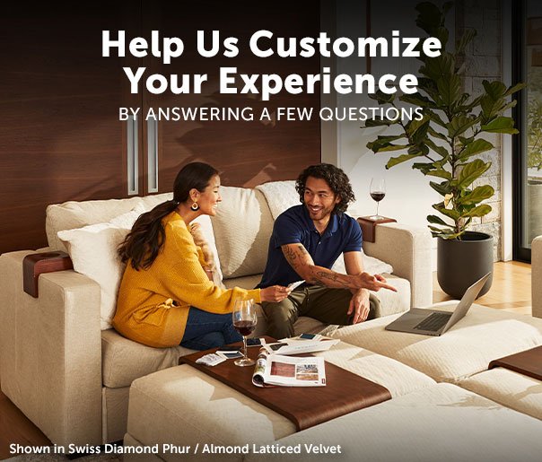Help Us Customize Your Experience By Answering a Few Questions