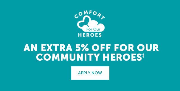 An extra 5% off for our community Heroes | APPLY NOW >>