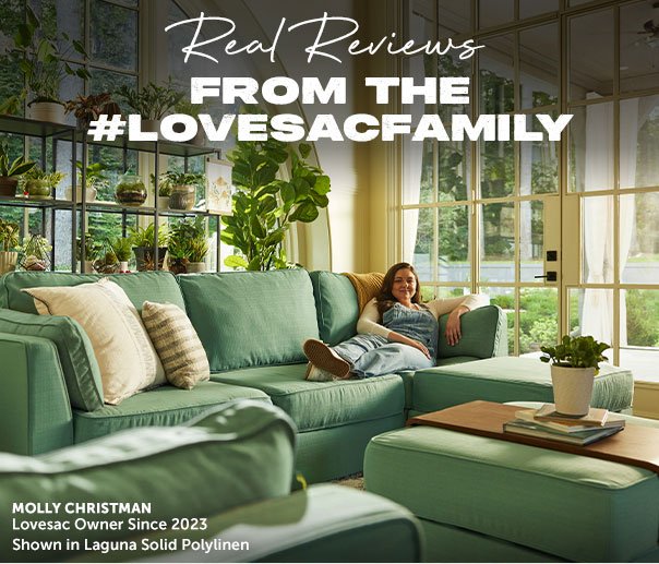 Read Reviews From the Lovesac Family