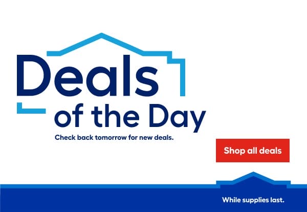 1 Day - Online Only Deal of the Day.