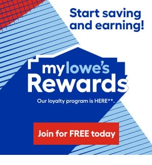 Start saving and earning! mylowe's Rewards. Our loyalty program is HERE. Join for FREE today