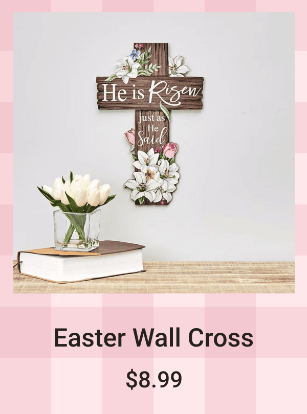 Easter Wall Cross