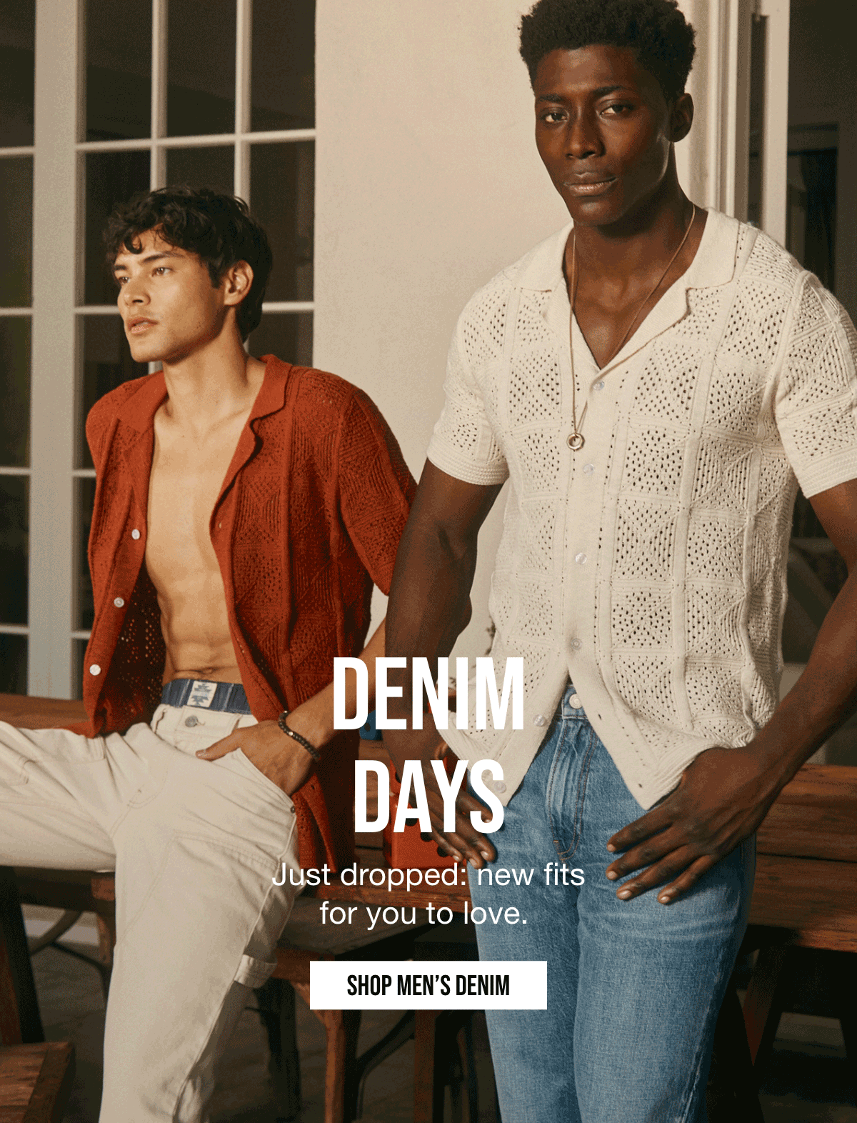 DENIM DAYS | DAZE | Just dropped: new fits for you to love. | SHOP MEN'S DENIM
