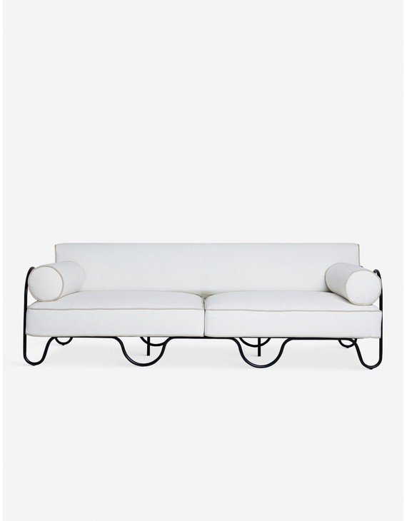 Peggy Indoor / Outdoor Sofa by Sarah Sherman Samuel - Ivory