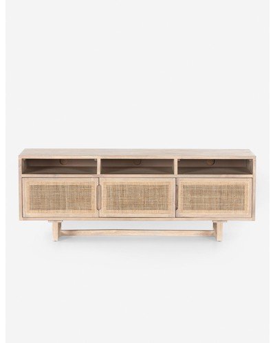 Margot Media Console-Whitewash