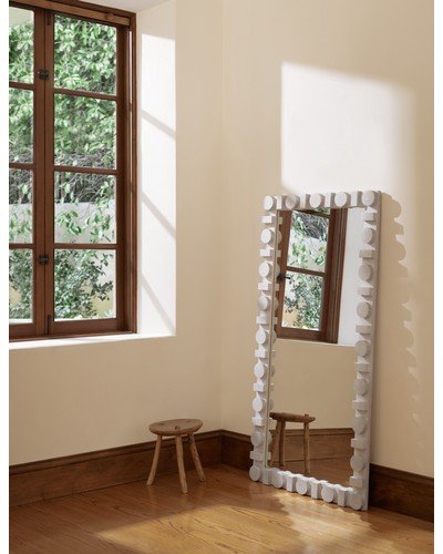 Sorenson Floor Mirror - Bleached Ash