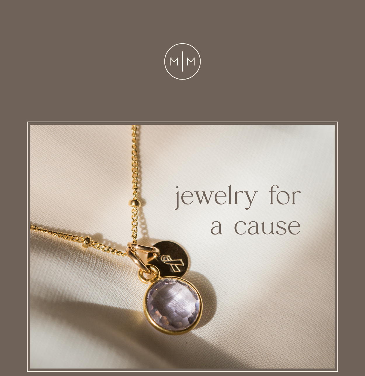 Jewelry for a cause