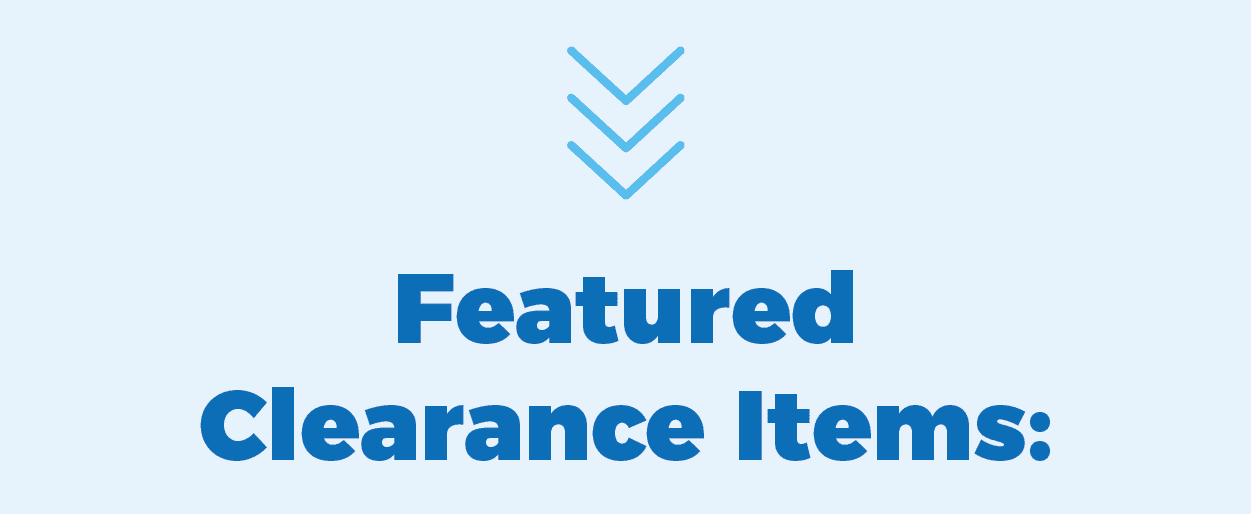 Featured Clearance Items: