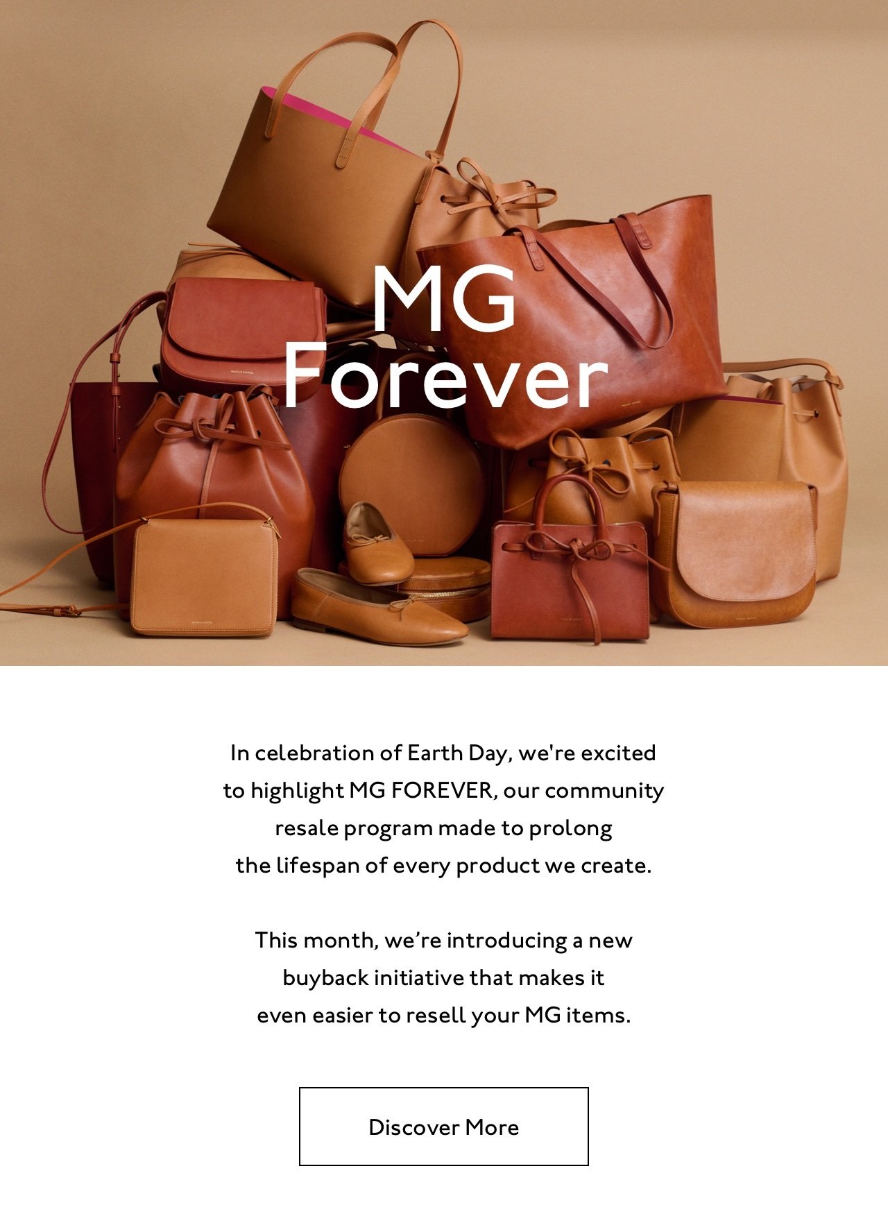 In celebration of Earth Day, we're excited to highlight MG Forever, our community resale program made to prolong the lifespan of every product we create.