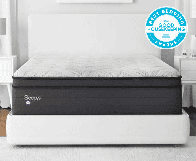 Customer review on Sleepy's By Sealy® Medium Euro Top Mattress.