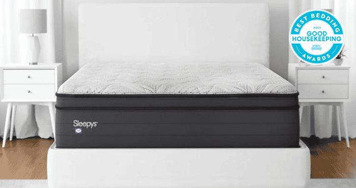 Customer review on Sleepy's By Sealy® Medium Euro Top Mattress.