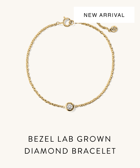 New Arrival. Bezel Lab Grown Diamond Bracelet.