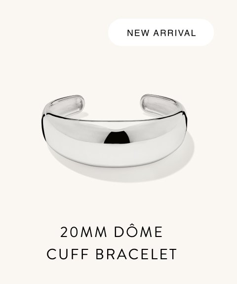 20mm Dôme Cuff Bracelet.