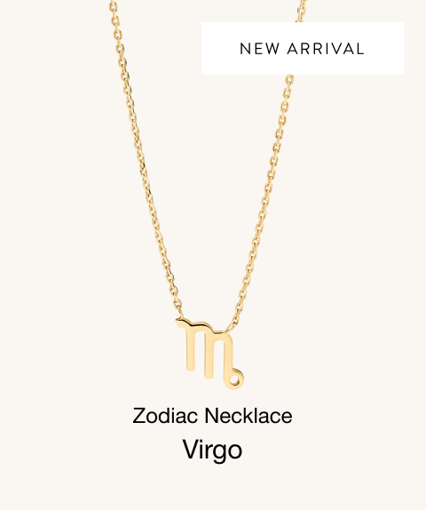 New Arrival. Zodiac Necklace Virgo. 