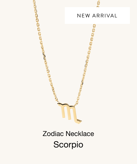 New Arrival. Zodiac Necklace Scorpio. 