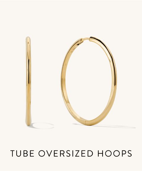 Tube Oversized Hoops.