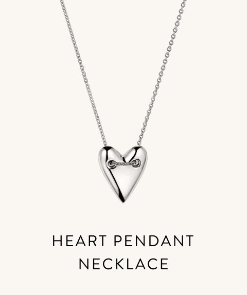 Heart Pendant Necklace.