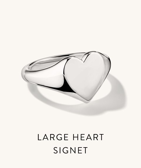 Large Heart Signet.