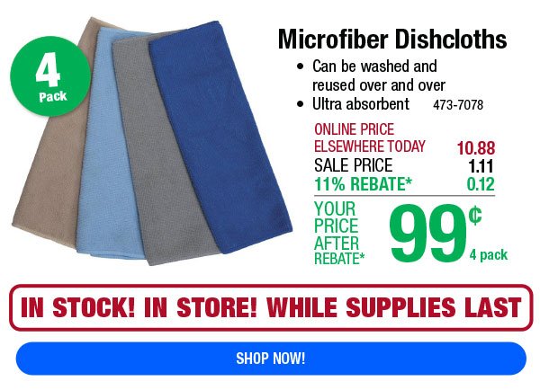 Microfiber Dishcloths