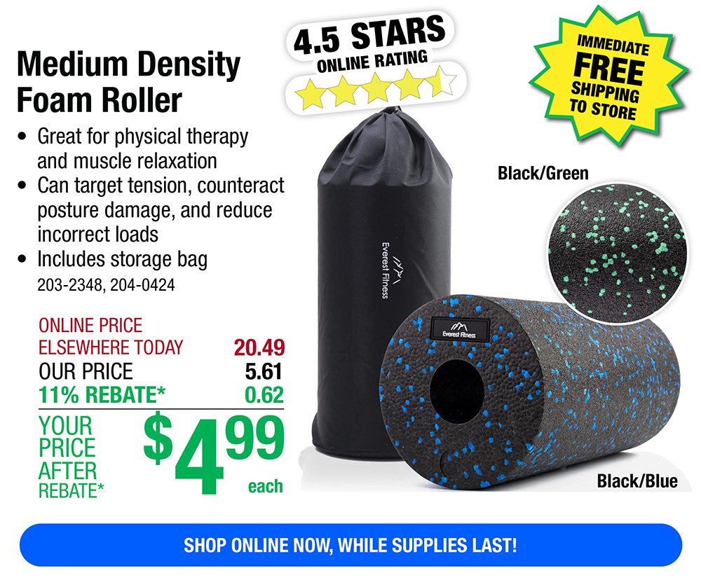 Medium Density Foam Roller