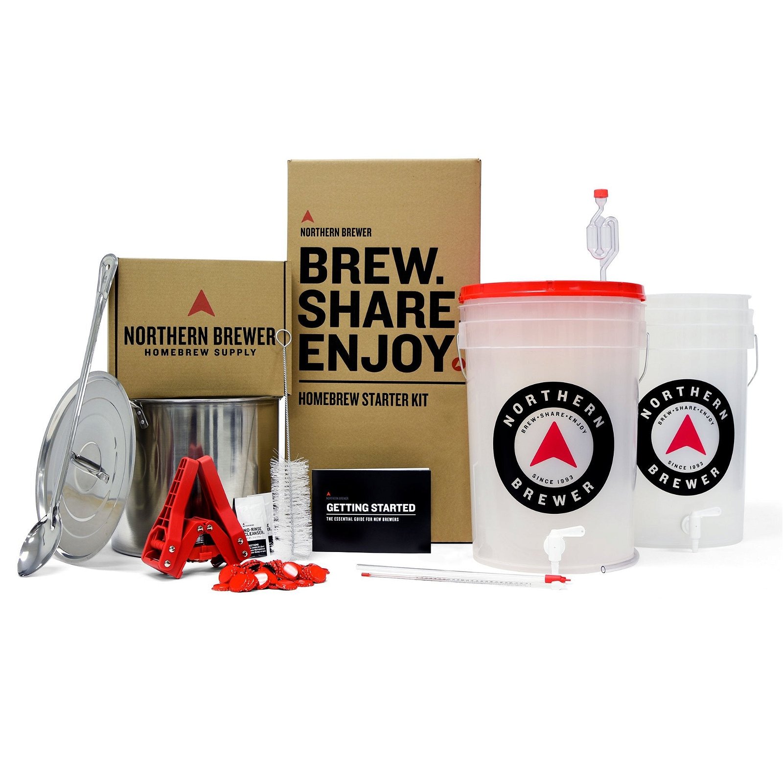 5 Gallon Brew. Share. Enjoy. Beer Making Starter Kit