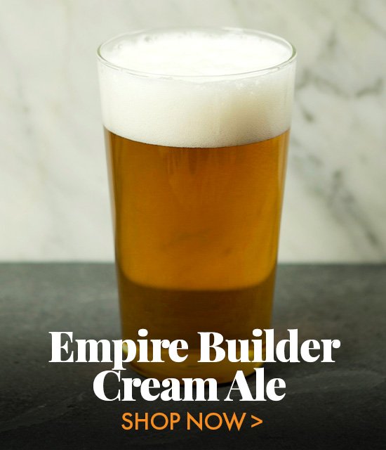 Empire Builder Cream Ale Beer Recipe Kit