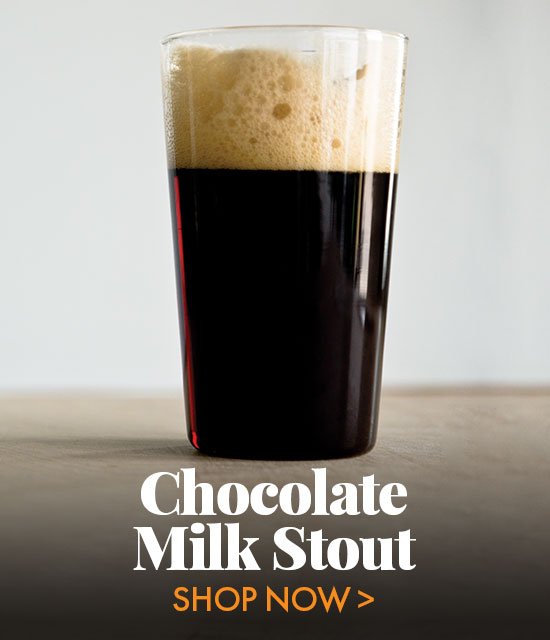 Chocolate Milk Stout Beer Recipe Kit