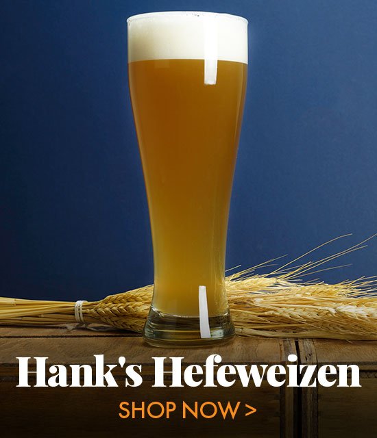 Hank's Hefeweizen Beer Recipe Kit