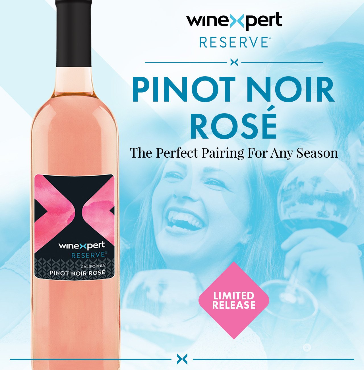 Winexpert Reserve Pinot Noir Rose The Perfect Pairing For Any Season. Limited Release