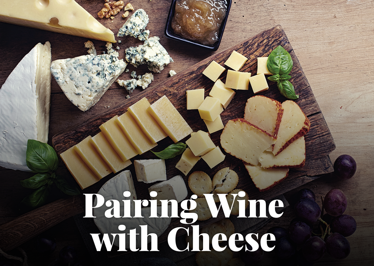 Pairing Wine With Cheese. Read More >