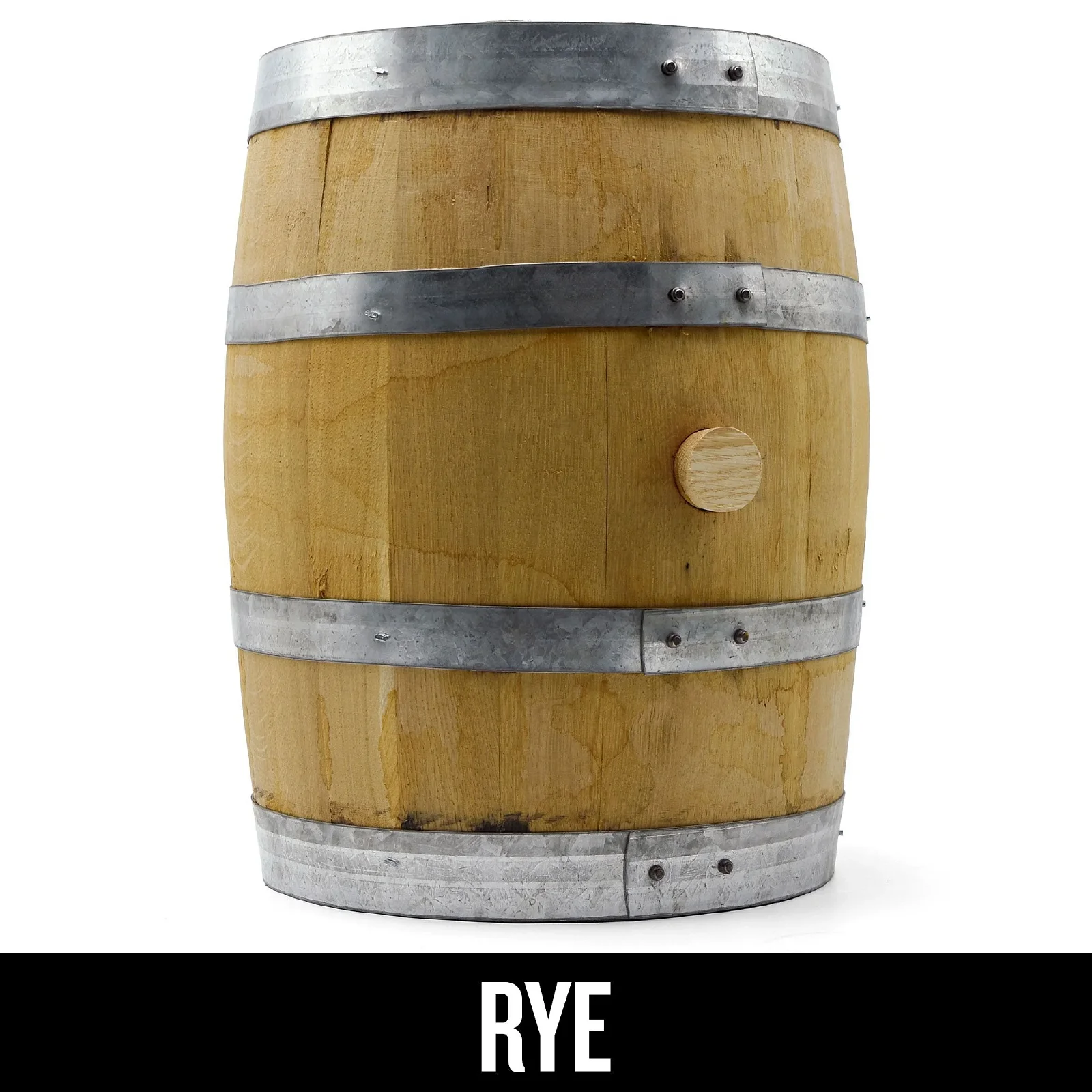 Image of Used Rye Whiskey Barrel 5 Gallon