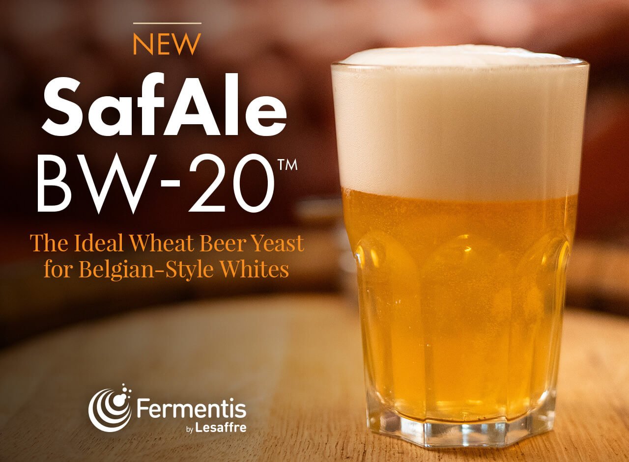 NEW SafAle BW-20. The ideal wheat beer yeast for Belgian-Style Whites