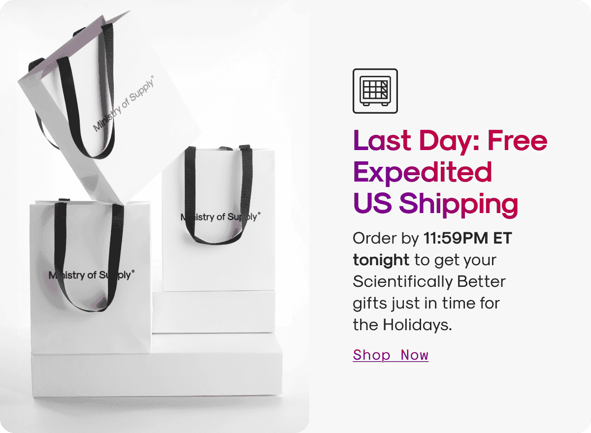 Last Day: Free Expedited US Shipping