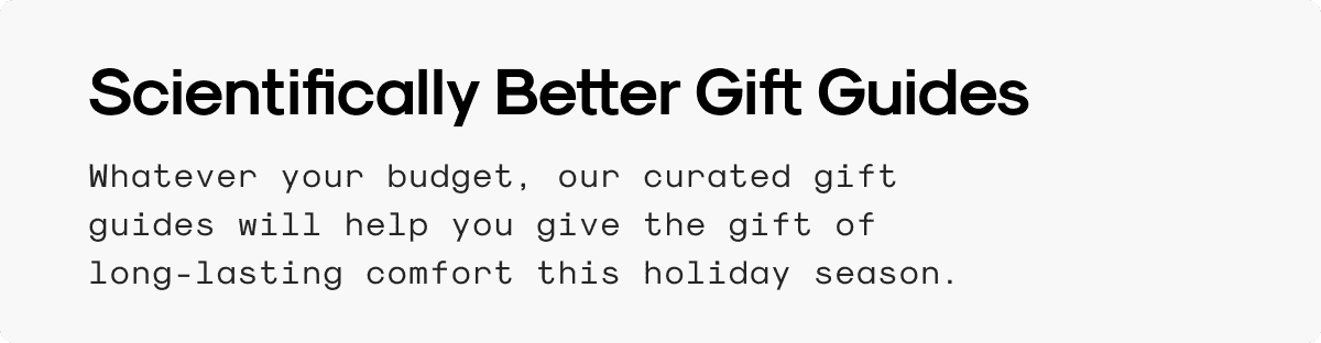 Scientifically Better Gift Guides