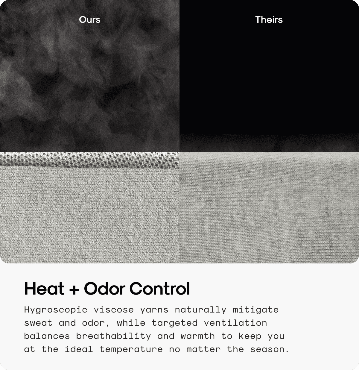 Heat + Odor Control