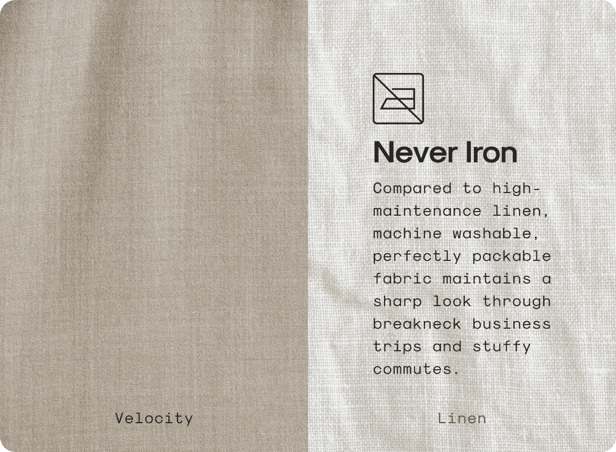 Never Iron