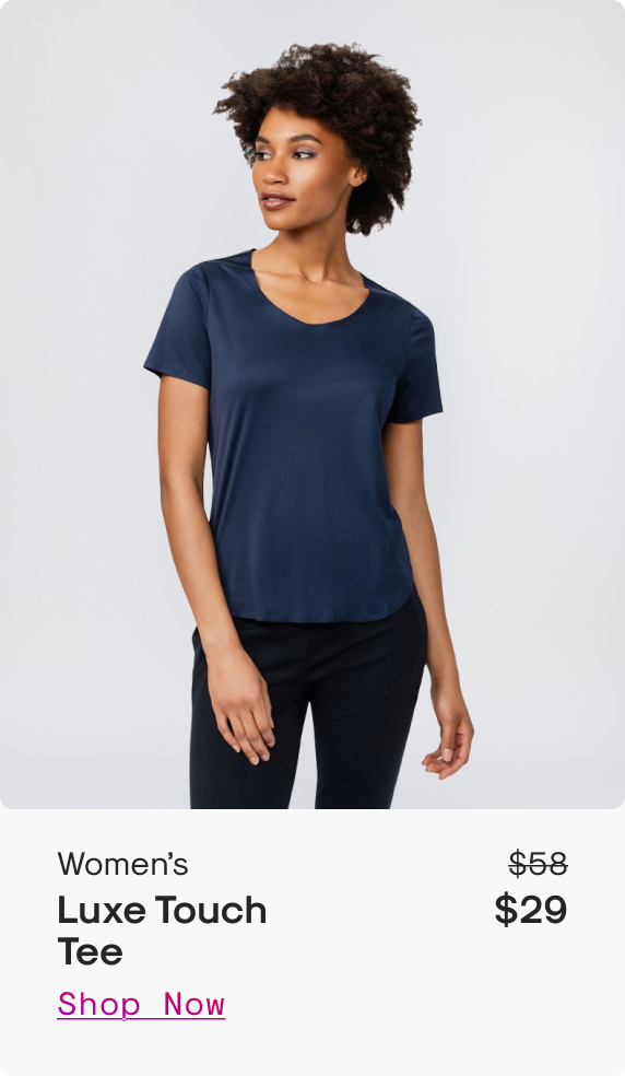 Women’s Luxe Touch Tee