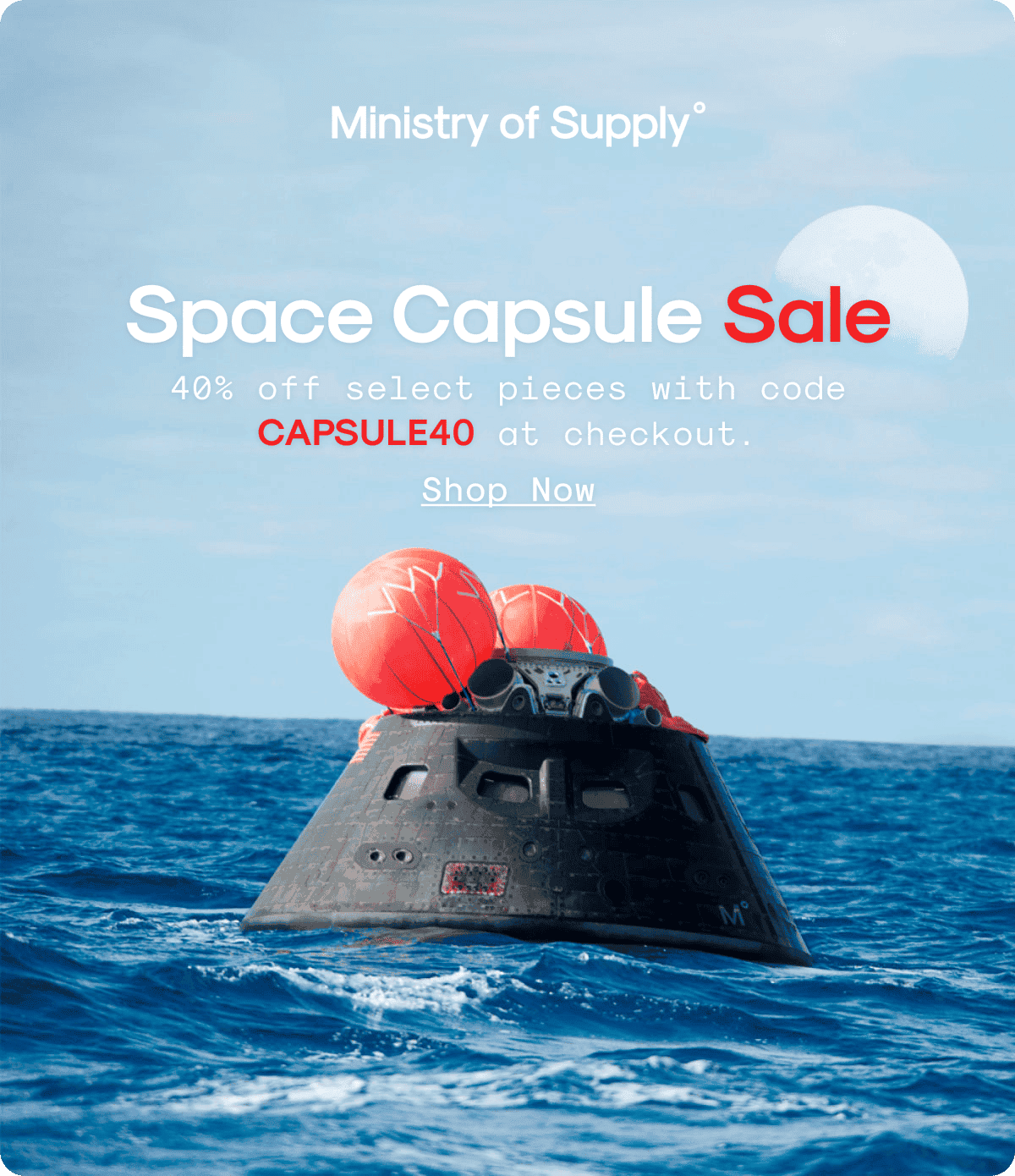 Space Capsule Sale