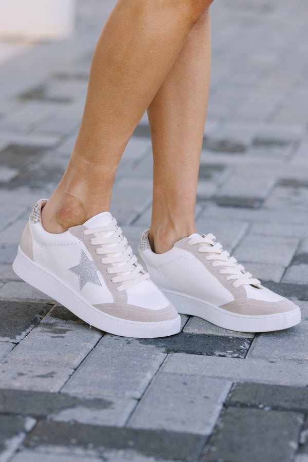 Star Of The Show Taupe Sneakers