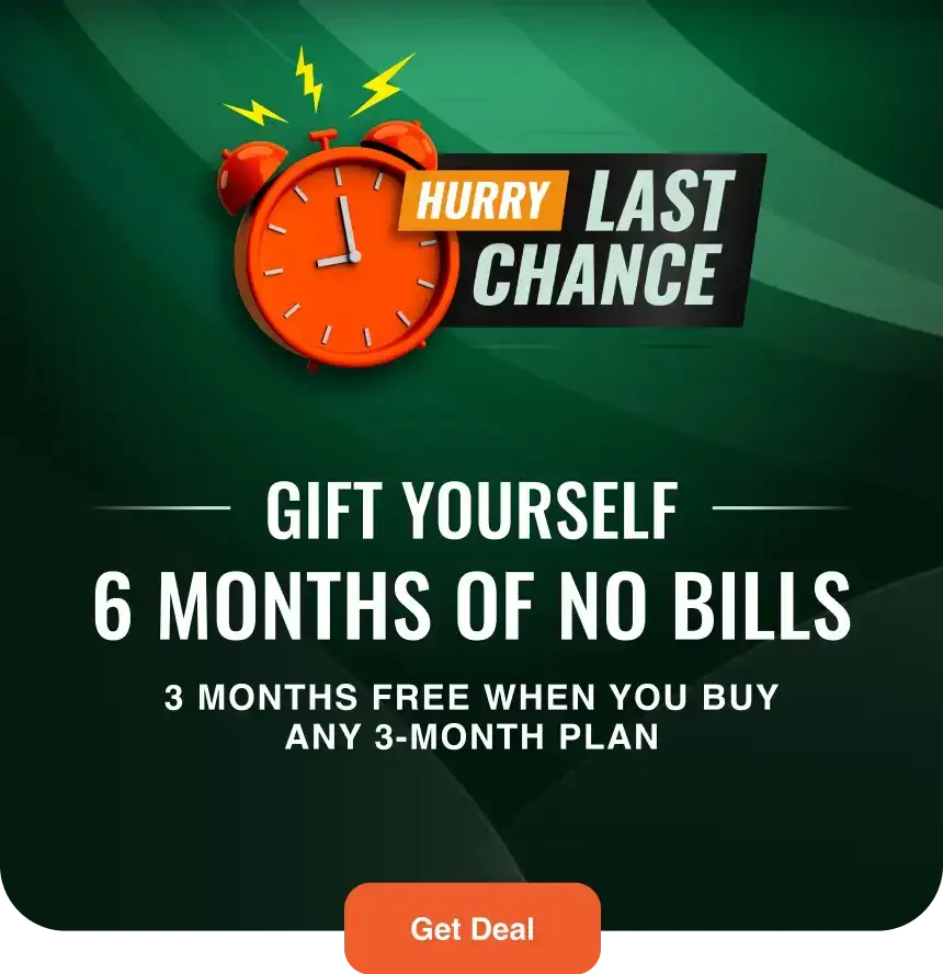 Gift yourself 6 months of no bills