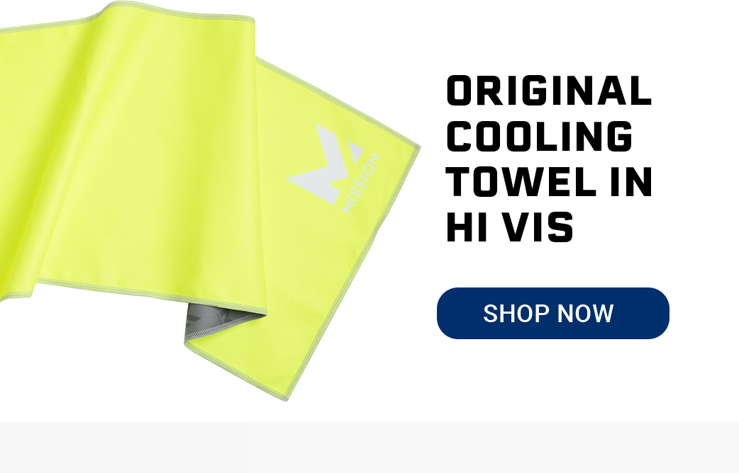 Original Cooling Towel in Hi Vis Green [SHOP NOW]
