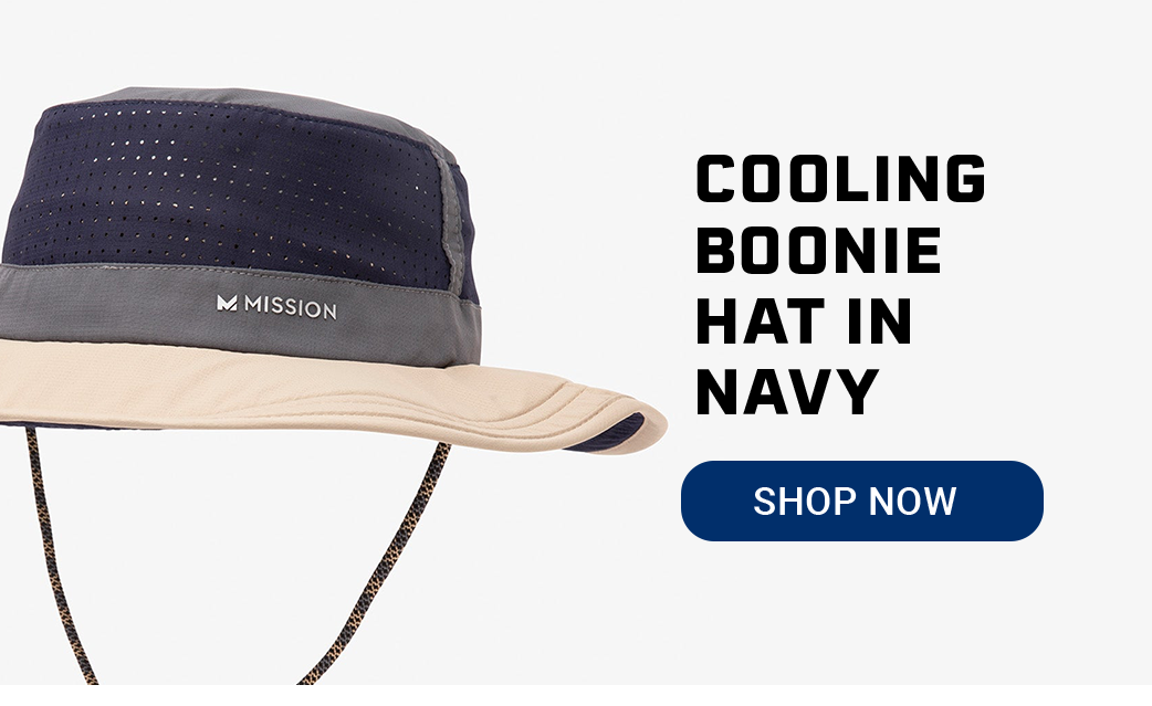 Cooling Boonie Hat in Navy [SHOP NOW]