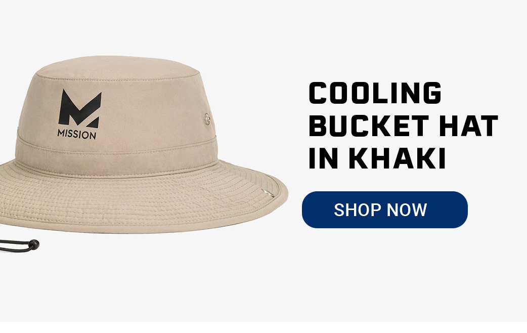 Cooling Bucket Hat in Khaki [SHOP NOW]